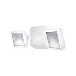 Ledvance LED Breedstraler Dubbel Spot Wit 10W 480lm 95D - 840 Koel Wit | IP54 - Symmetrisch