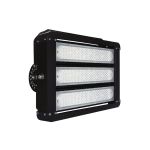 Ledvance LED Breedstraler Eco High Power Zwart 300W 40500lm 90D - 840 Koel Wit | IP65 - Symmetrisch