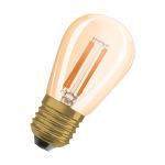 Osram Vintage 1906 LED E27 Edison Filament Goud 4.8W 360lm - 822 Zeer Warm Wit | Dimbaar - Vervangt 40W