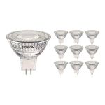 Voordeelpak 10x Noxion LED Spot GU5.3 MR16 4.4W 345lm 36D - 840 Koel Wit | Dimbaar - Vervangt 35W