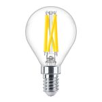 Philips MASTER LED E14 Kogel Filament Helder 3.4W 470lm - 922-927 Dim To Warm | Beste Kleurweergave - Dimbaar - Vervangt 40W