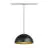 SLV Railspot Hanglamp Forchini M 40 1-Fase Staal Grijs | Geschikt voor 1x E27 