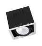 Ledvance LED Spot Vierkant Kantelbaar Zwart-Wit 30W 2700lm 36D - 830 Warm Wit | Zaagmaat 164mm