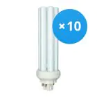 Voordeelpak 10x Philips PL-T 42W 830 4P (MASTER) | Warm Wit - 4-Pin